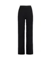 Missoni Straight-leg Zigzag-embroidery Trousers In Black