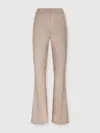 Missoni Straight Long Pants In Lamé In Neutral
