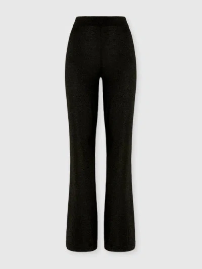 MISSONI MISSONI STRAIGHT LONG PANTS IN LAMÉ