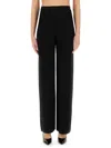 Missoni Women Straight Pants Chevron Pattern Tone On Tone In Black