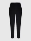 Missoni Straight Pants With Zigzag Pattern In Black