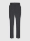 Missoni Straight Pants With Zigzag Pattern In Gray