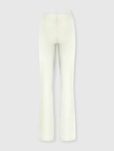 Missoni Gerade Hose Aus Lamé-viskose In Green