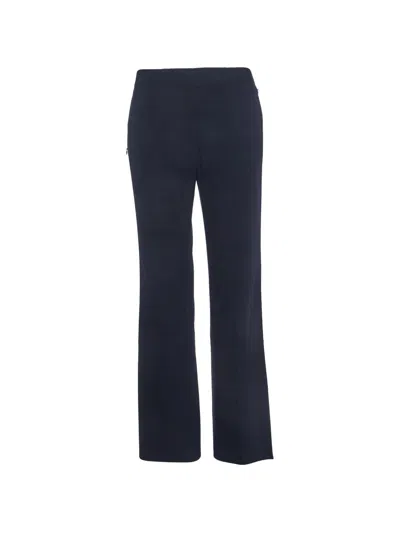 Pre-owned Missoni Straight-leg Trousers In Blue