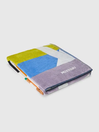 Missoni Acapulco Beach Towel 180x100 Cm In Cotton Terry