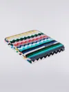 Missoni Carlie 100x180 Cm Chevron Cotton Terry Beach Towel In Multicoloured