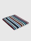 Missoni Chandler 100x180 Cm Terry Beach Towel With Lurex In Blue