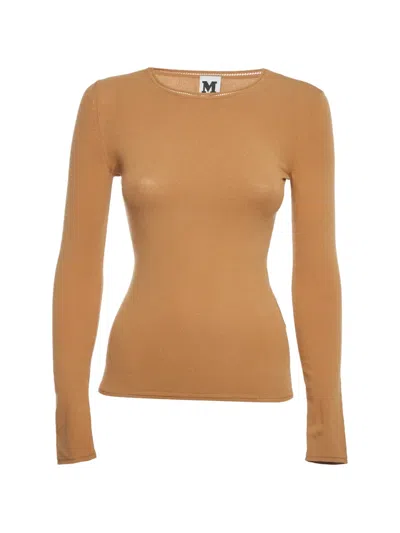 Pre-owned Missoni Stretch-knit Sweater In Neutrals