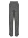 Missoni Lange Hose Mit Elastischem Bund Und Pailletten In Gray