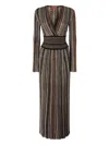 Missoni Long Dress With Sequin Embellishment In Multi