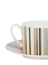 Missoni Stripe Teacup Set (set Of Two) In White