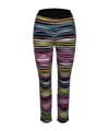 Missoni Stripe Trousers In Multi