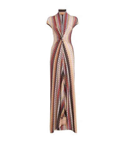 Missoni Stripe Zigzag Maxi Dress