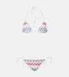 Missoni Striped Bikini In Multicoloured