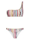 Missoni Patterned Two-piece Swimsuit In Pink