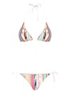 Missoni Flamed Viscose Bikini In White