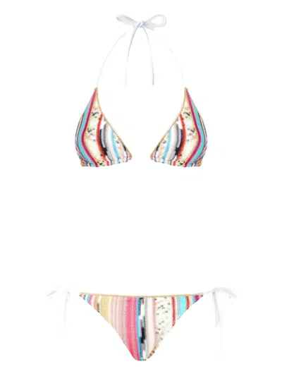MISSONI FLAMED VISCOSE BIKINI