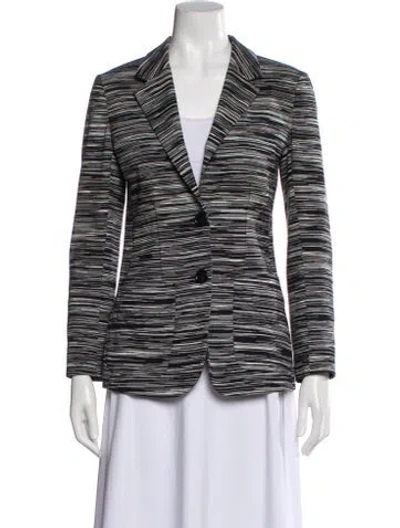 Pre-owned Missoni Striped Blazer In Multi