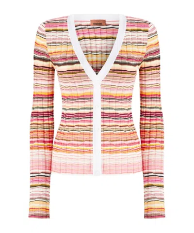 MISSONI STRIPED CARDIGAN