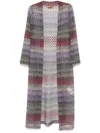 Missoni Metallic-knit Mesh Cardigan