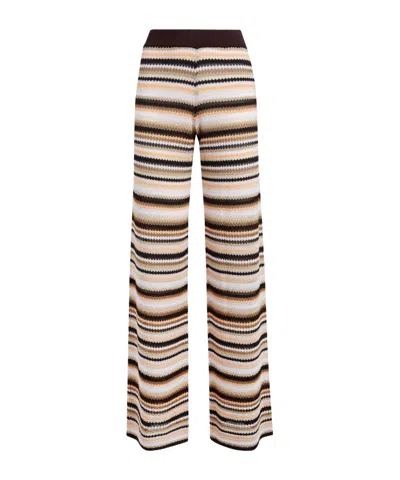 MISSONI STRIPED CASUAL PANTS