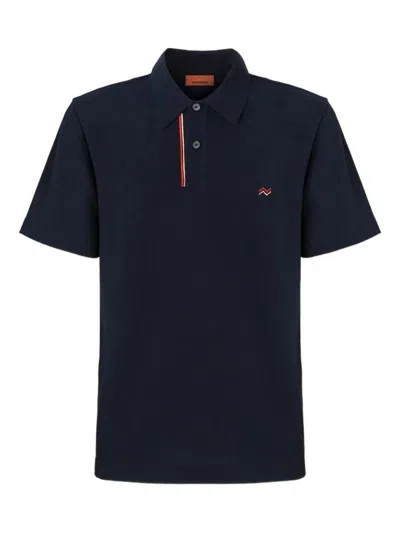 MISSONI MISSONI STRIPED COLLAR POLO