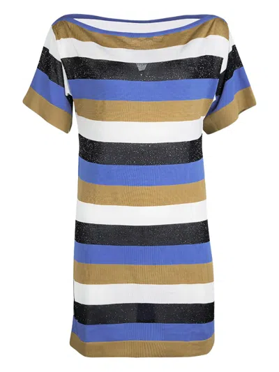 Pre-owned Missoni Striped Cotton-blend T-shirt