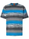 MISSONI STRIPED COTTON T-SHIRT