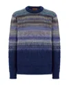 Missoni Degrade Shirt In Blue