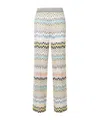 Missoni Pull On Pants Multicolor Beige Light Base In Multi