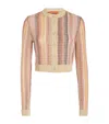 Missoni Striped Cropped Cardigan