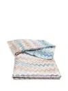Missoni Striped Duvet Cover In 蓝色