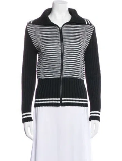 Pre-owned Missoni Striped Jacket In Black