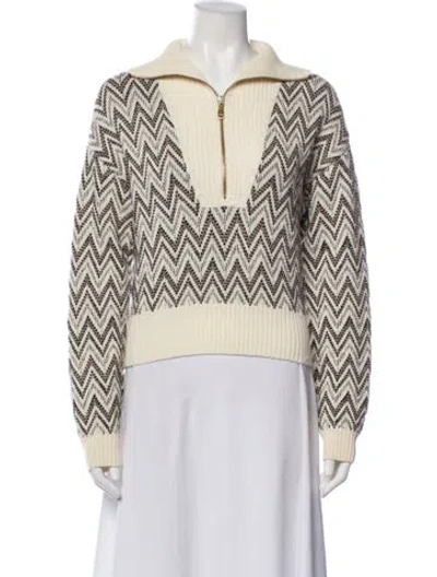 Pre-owned Missoni Striped Jacket In Neutral