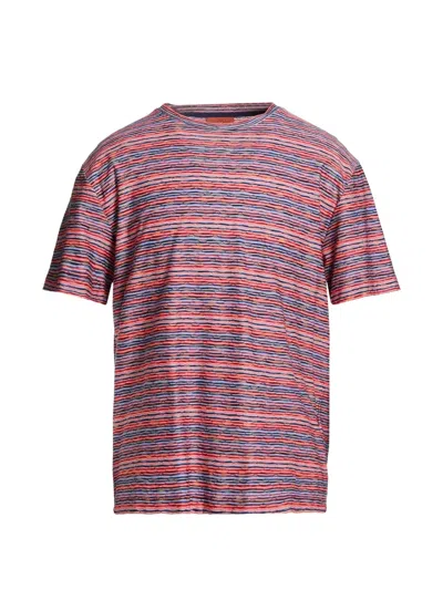 Missoni Striped Jersey T-shirt In Multi