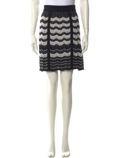 Pre-owned Missoni Striped Knee-length Skirt
