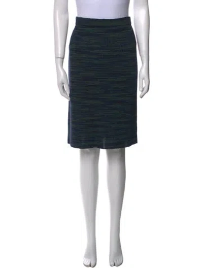 Pre-owned Missoni Striped Knee-length Skirt In Multi