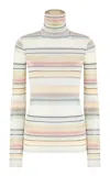 Missoni Striped Knit Sweater In Multi