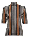 Missoni Striped Short-sleeve Jumper