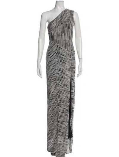Pre-owned Missoni Striped Long Dress In Multi