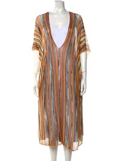 Pre-owned Missoni Striped Lounge Set In Orange