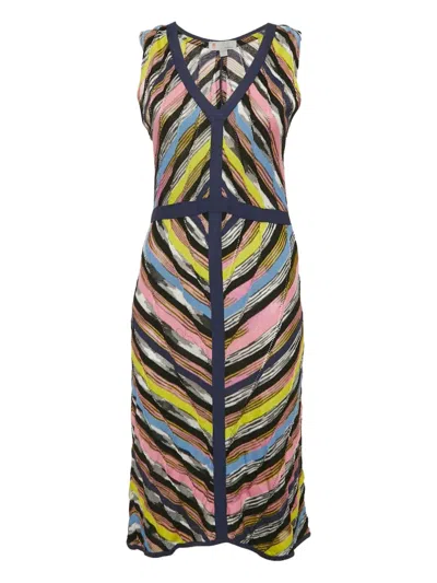 Pre-owned Missoni Striped Midi Dress