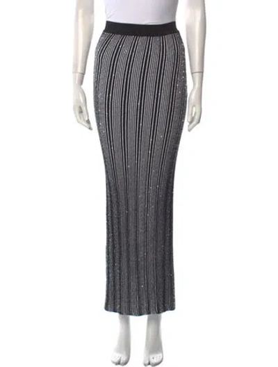 Pre-owned Missoni Striped Midi Length Skirt W/ Tags