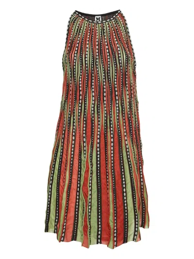 Pre-owned Missoni Striped Mini Dress