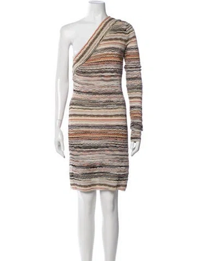 Pre-owned Missoni Striped Mini Dress