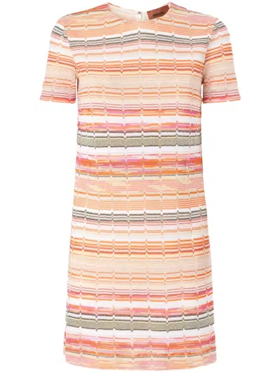 MISSONI STRIPED MINIDRESS