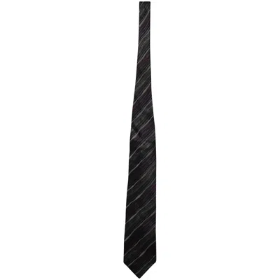 Missoni Striped Necktie In Multicolor Silk