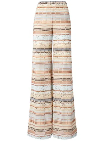 MISSONI STRIPED PALAZZO PANTS