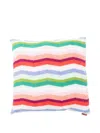 Missoni Striped-pattern Cushion In Multi