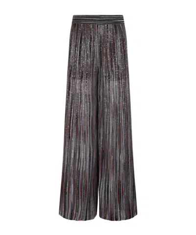 Missoni Striped-pattern Trousers In Multi